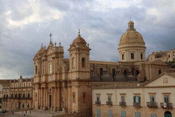 Noto Cathedral (Cattedrale di San Nicolò) in Noto, Sicily, Italy