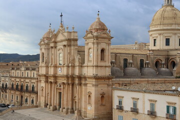 Noto Cathedral (Cattedrale di San Nicolò) in Noto, Sicily, Italy