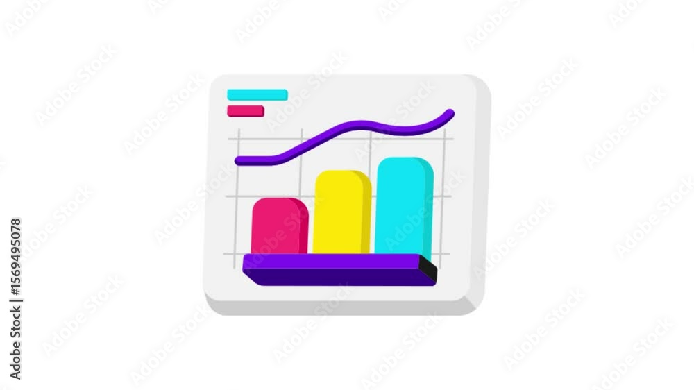 Poster document heart icon animation mp4 file