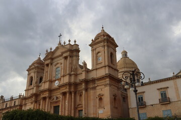 Noto Cathedral (Cattedrale di San Nicolò) in Noto, Sicily, Italy