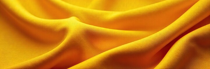 Luxurious Golden Brocade Fabric Close-up Texture Shot Evoking Opulence and Warmth, Ideal for Luxury Design Projects