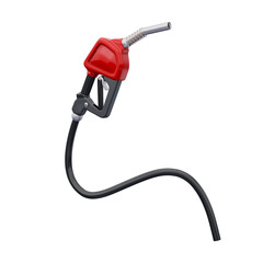 High-Quality Fuel Pump Nozzle for Gasoline Refueling at Modern Gas Station