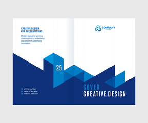 Cover design, creative layout of the magazine page, booklet, catalog, cover layout of the company s annual report