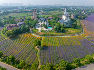 Wuhan Hua Bo Hui Scenic Spot Spring Scenery