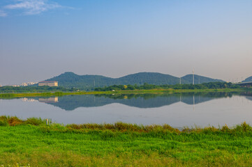 Wuhan Hua Bo Hui Scenic Spot Spring Scenery