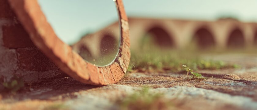 Authentic National Compliment Your Mirror Day Concept with Minimalist Typography and Summer Vibes for Millennial Lifestyle Marketing Campaigns