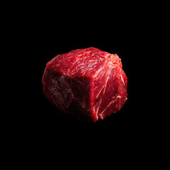 Obraz premium Natural light highlights beef texture