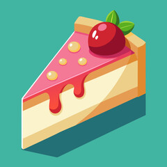 cake with cherry