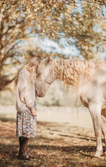 girl and horse