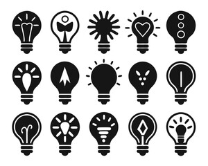 Illuminating concept symbol showcasing a glowing light bulb with a bright filament representing innovation brilliant ideas and creative thinking for business solutions