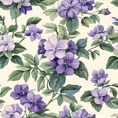 Vintage botanical violet floral texture high resolution picture
