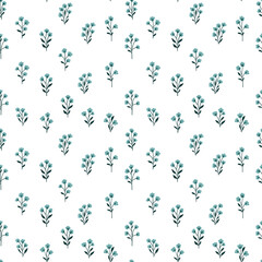 Small floral fabric pattern, diaper, neatness, politeness, flowers, nature, backdrop and Seamless