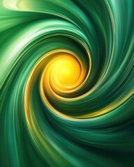 Abstract Green and Gold Energy Swirl abstract swirl green gold energy background vortex spiral yellow motion dynamic light smooth fluid wave curve flow speed bright vibrant modern digital art backdrop