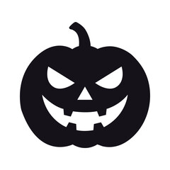 halloween pumpkin jack flat icon