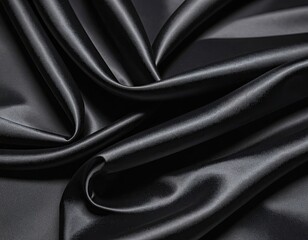 Obraz premium Dark fabric folds (1)