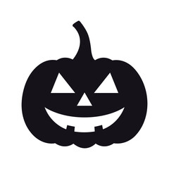 halloween pumpkin jack flat icon