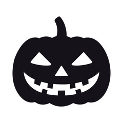 halloween pumpkin jack flat icon
