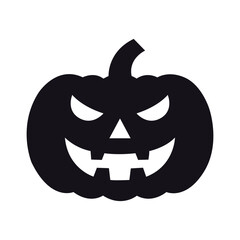 halloween pumpkin jack flat icon
