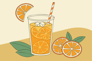 glass of orange juice