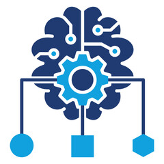 Classification Flat Blue Icon