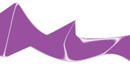Blend Wavy Curved Purple Color Design Abstract Background Vector Illustration