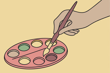 vector illustration of an abstract background