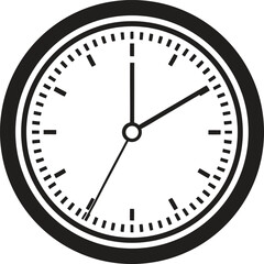 wall clock vector, Watch icon , Time icon , Clock icon vector 