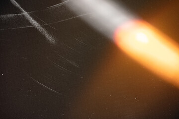 light leak overlay effect with scratch dust and light leaks,retro grain noisy film distressed...