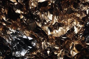Metallic textured abstract with industrial feel