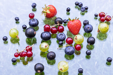 Assortment of Fresh Summer Berries