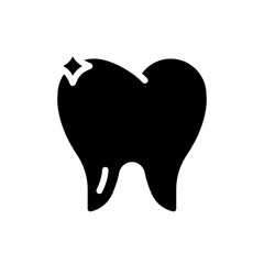 Obraz premium Clean tooth icon