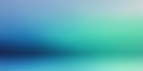 Background with soft gradient in blue and green hues
