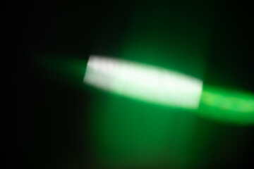 light leak overlay effect with blur green light leaks and bokeh,retro grain noisy film distressed...