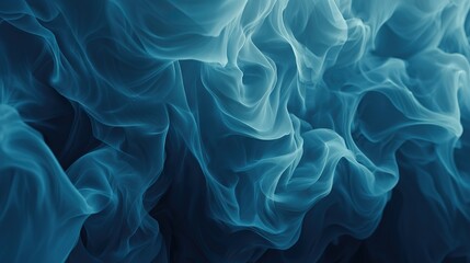 Obraz premium Deep blue swirling water patterns, an abstract dance of light and motion, evoking serenity and fluidity.