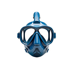 Professional Diving Mask Blue Full Face Snorkel Gear for Underwater Exploration