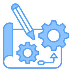 Prototyping Blue Icon