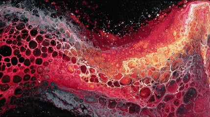 Abstract fluid art 