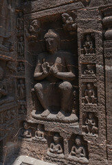 Ajanta is a Buddhist temple and monastery cave complex in India, in the state of Maharashtra. Maharashtra. India.