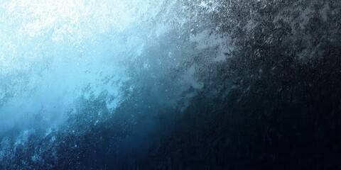 Background with oceanic gradient and textured light effects