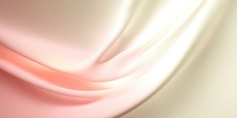 Background with soft pink and cream gradient for elegant design