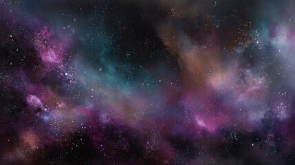 Cosmic space abstract