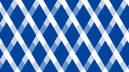 Bavarian Oktoberfest seamless pattern with blue and white rhombus flag of Bavaria Oktoberfest blue checkered background wallpaper