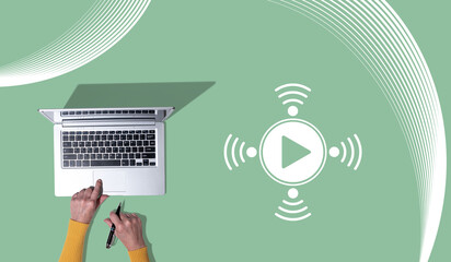 Concept of video streaming