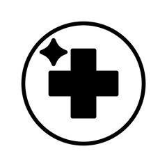 Medical sign icon
