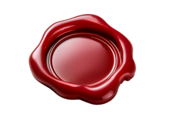 Timbro in ceralacca con sfondo bianco - PNG