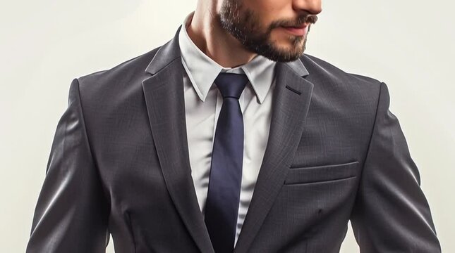 Man in suit portrait: professional attire and style guide for business and formal occasions