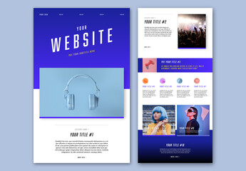 Website Page Layout