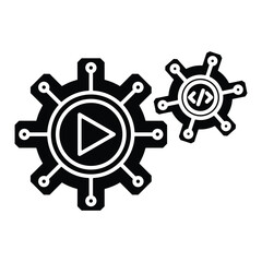 Configuration  Icon Element For Design