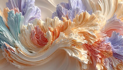 Cream pastel abstract surface with minimal texture and soft diffusion