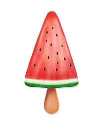 Refreshing Watermelon Popsicle Summer Treat
